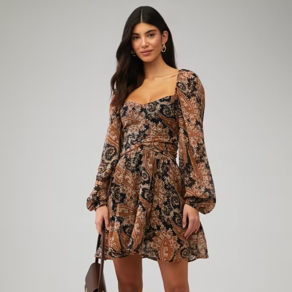 MINKPINK Persian Paradise Paisley Dress | Medium or Large
